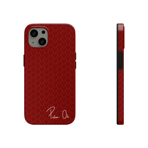 Spear Script Phone Case (Red)