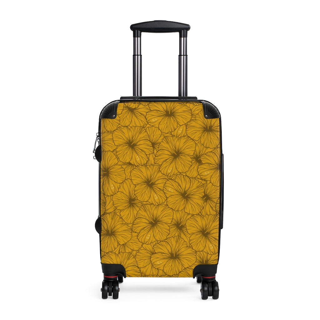 Hibiscus Suitcase (Yellow)