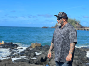 Ho’oponopono Aloha Shirt (Gray)