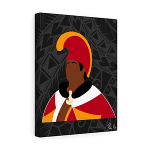 King Kamehameha I Canvas Gallery Wraps (Black)