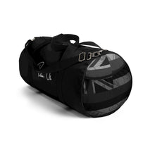 Load image into Gallery viewer, Kanaka Kollection Tribal Flag Duffel Bag (B&amp;W)
