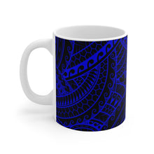 Load image into Gallery viewer, Tribal Graphic Mug 11oz (Royal Blue)
