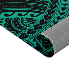 Load image into Gallery viewer, Tribal Area Rug (Teal)

