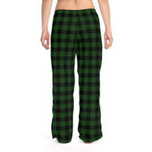 Load image into Gallery viewer, Women’s Kanaka Plaid Pajama Pants (Green)
