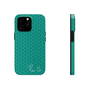 Spear Script Phone Case (Teal)