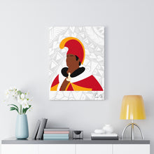 Load image into Gallery viewer, King Kamehameha I Canvas Gallery Wraps (White)
