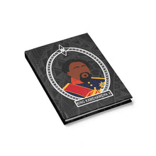 Load image into Gallery viewer, Tribal King Kamehameha V Journal - Ruled Line (Black)
