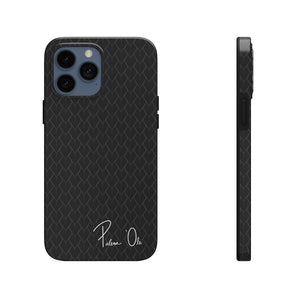 Spear Script Phone Case (Gray)