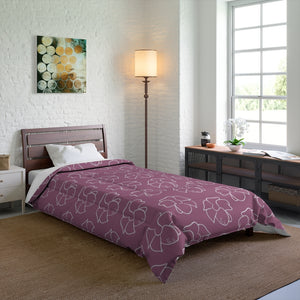 Puakenikeni Comforter (Purple)