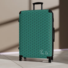 Load image into Gallery viewer, Spear Suitcase (Teal)
