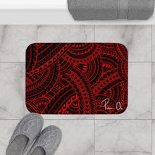 Load image into Gallery viewer, Tribal Bath Mat (Red)
