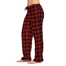 Load image into Gallery viewer, Women’s Kanaka Plaid Pajama Pants (Red)
