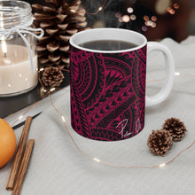 Load image into Gallery viewer, Tribal Graphic Mug 11oz (Pink)
