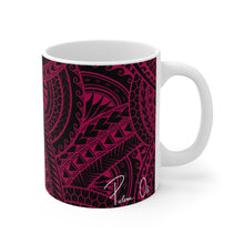 Load image into Gallery viewer, Tribal Graphic Mug 11oz (Pink)
