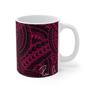 Tribal Graphic Mug 11oz (Pink)