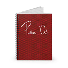 Load image into Gallery viewer, Spear Script Spiral Notebook - Ruled Line
