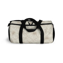 Load image into Gallery viewer, Hibiscus Duffel Bag (Off White)
