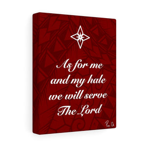 Scripture Canvas Gallery Wraps (Red)