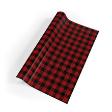 Load image into Gallery viewer, Kanaka Plaid Wrapping Paper (Red)
