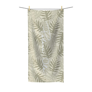 Laua’e Polycotton Script Towel
