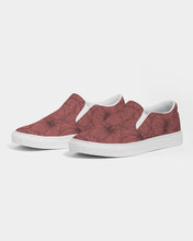Load image into Gallery viewer, Hibiscus Women&#39;s Slip-On Canvas Shoe (Pink)
