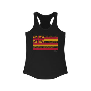 Kanaka Kollection Tribal Flag Racerback Tank (Yellow)