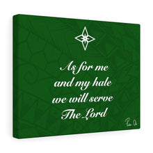 Load image into Gallery viewer, Scripture Canvas Gallery Wraps (Green)
