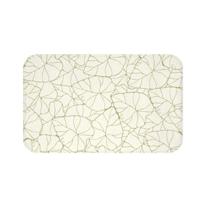 Kalo Bath Mat (Green/White)
