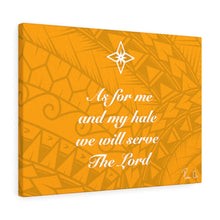 Load image into Gallery viewer, Scripture Canvas Gallery Wraps (Yellow)
