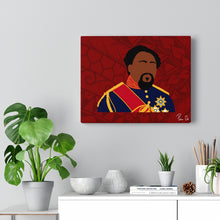 Load image into Gallery viewer, King Kamehameha V Canvas Gallery Wraps (Red)
