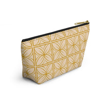 Load image into Gallery viewer, Lani Accessory Pouch w T-bottom (Yellow)
