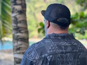 Ho’oponopono Aloha Shirt (Gray)