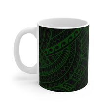 Load image into Gallery viewer, Tribal Graphic Mug 11oz (Green)
