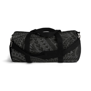 Tribal Script Duffel Bag (Gray)