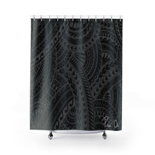 Load image into Gallery viewer, Tribal Shower Curtain (Gray)
