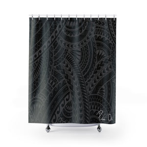 Tribal Shower Curtain (Gray)