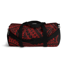 Load image into Gallery viewer, Tribal Script Duffel Bag (Red)
