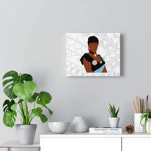 Queen Liliuokalani Canvas Gallery Wraps (White)