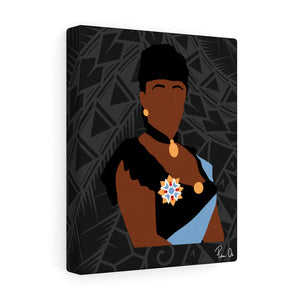 Queen Liliuokalani Canvas Gallery Wraps (Black)