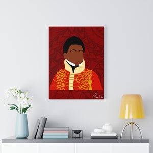 King Kamehameha II Canvas Gallery Wraps (Red)