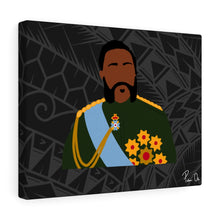 Load image into Gallery viewer, King Kalākaua Canvas Gallery Wraps (Black)
