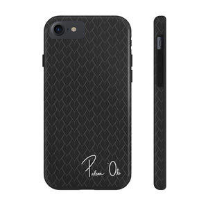 Spear Script Phone Case (Gray)