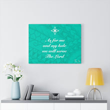 Load image into Gallery viewer, Scripture Canvas Gallery Wraps (Teal)
