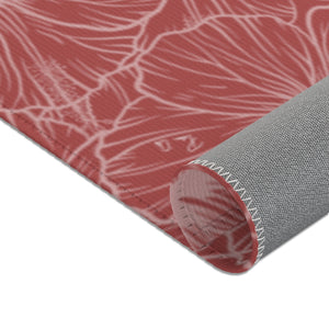 Hibiscus Area Rug (Light Pink)