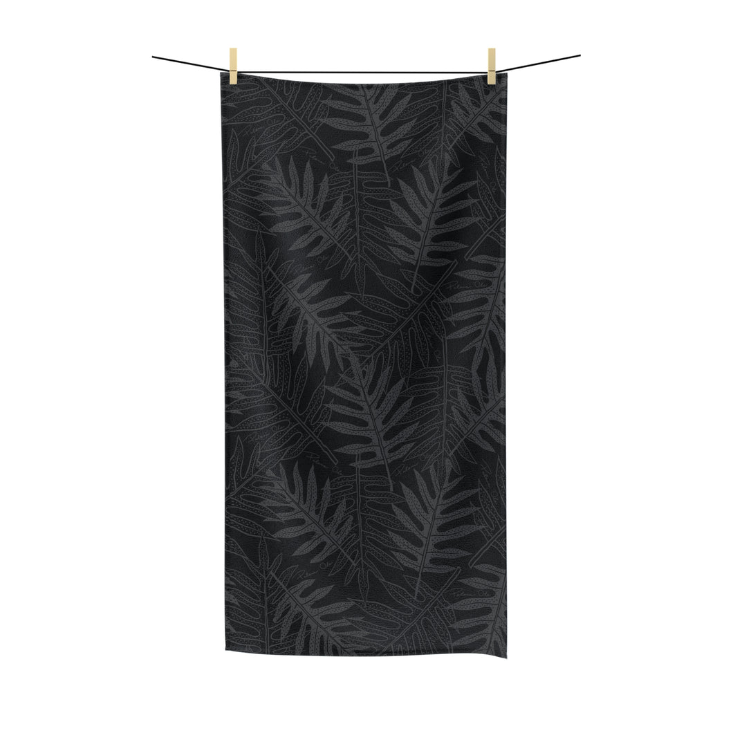 Laua’e Polycotton Towel (Gray)
