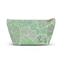 Load image into Gallery viewer, Light Kalo Script Accessory Pouch w T-bottom
