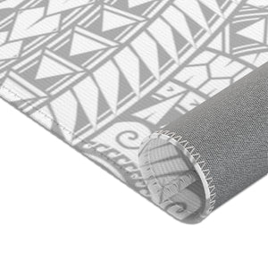 Tribal Area Rug (White)