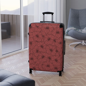 Hibiscus Suitcase (Pink)