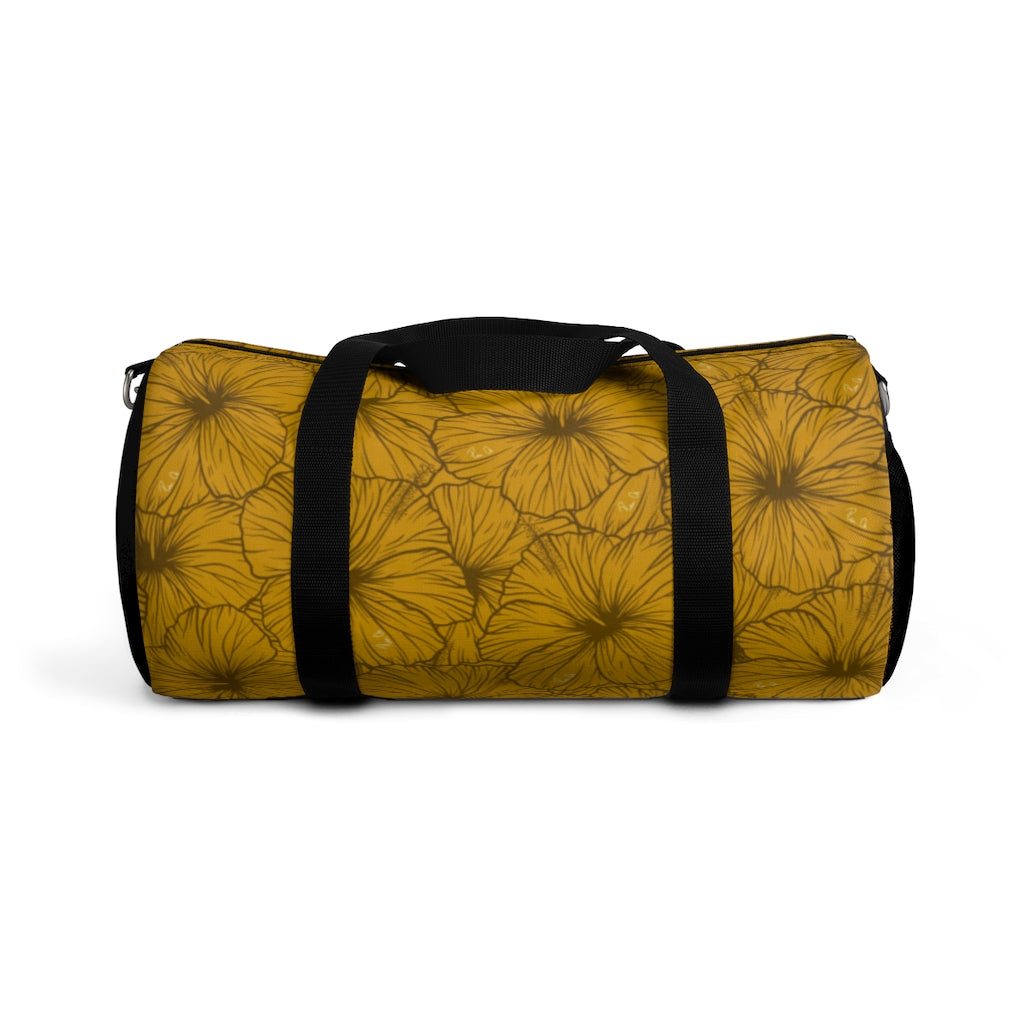 Hibiscus Duffel Bag (Yellow)