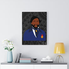 Load image into Gallery viewer, King Kamehameha III Canvas Gallery Wraps (Black)
